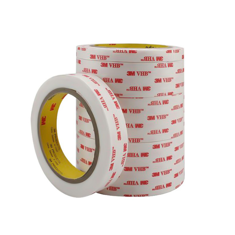 3M 4945 acryl foam tape 1.1mm dûbele side 3M acryl foam tape foar glêzen paniel bonding (6)