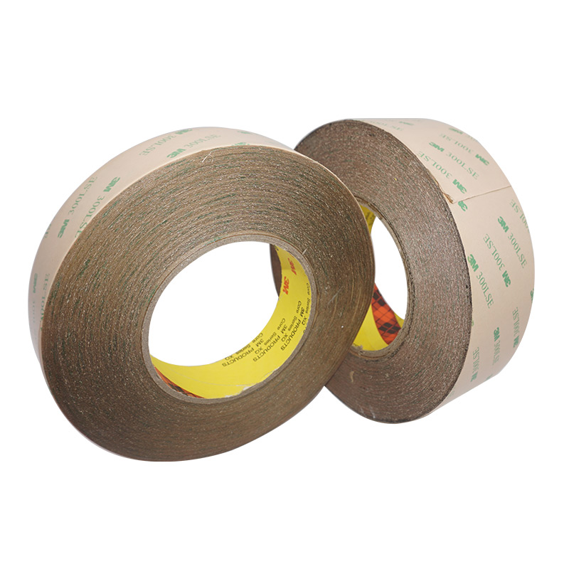 Die cut bentuk bulat pet double tape 3M 9495LE 300LSE Double Coated polyester adhesive tape (6)