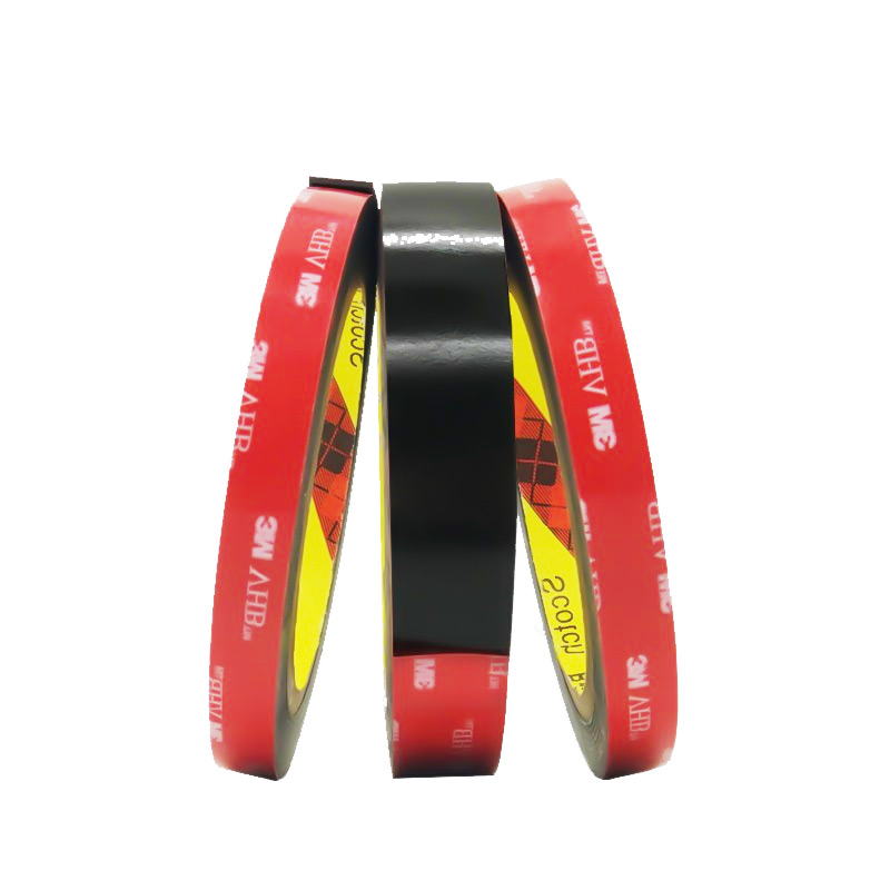 acrylic foam tape jumbo roll 3M 5925 1.1mm600mm33m black ባለ ሁለት ጎን VHB Foam Tape (5)