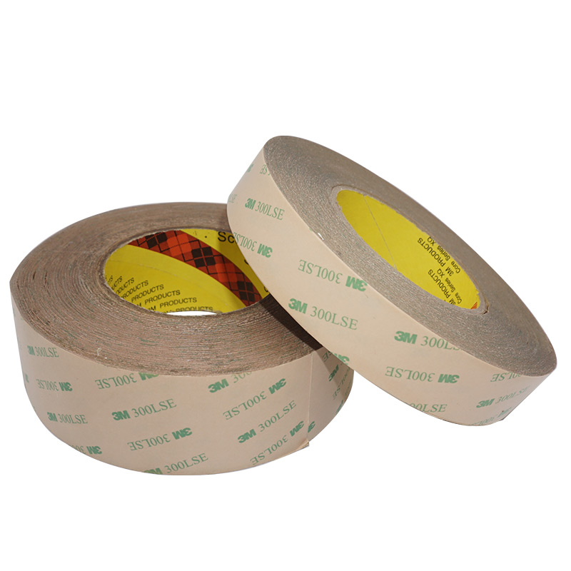 Die cut round shape pet double sided tape 3M 9495LE 300LSE Double Coated polyester adhesive tape (4)
